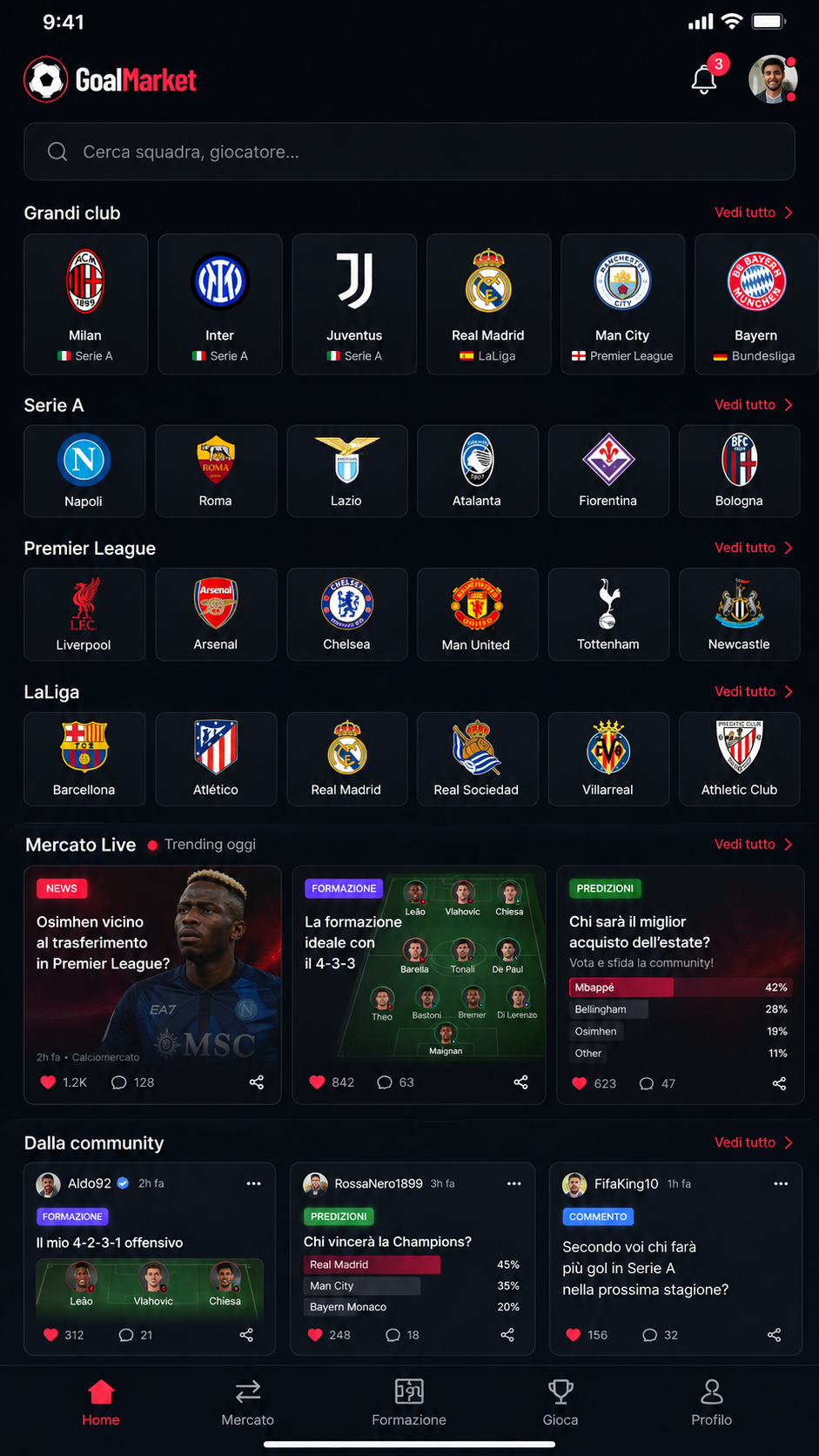 Preview GoalMarket