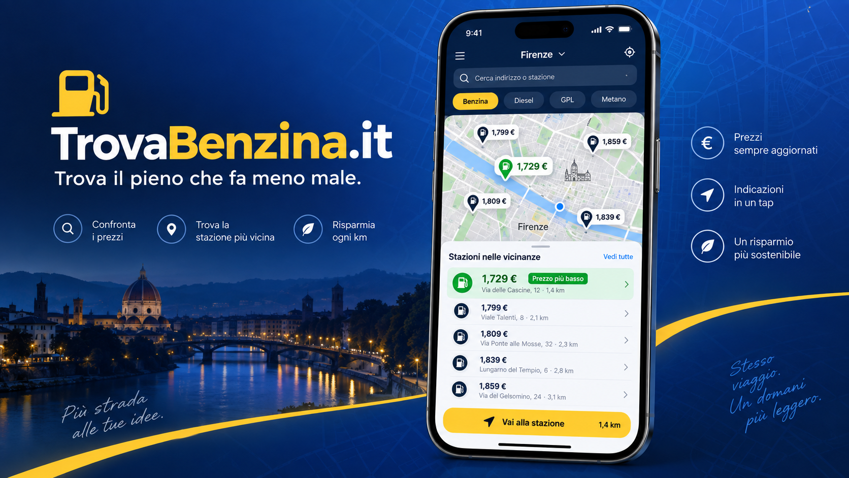 Anteprima di TrovaBenzina.it